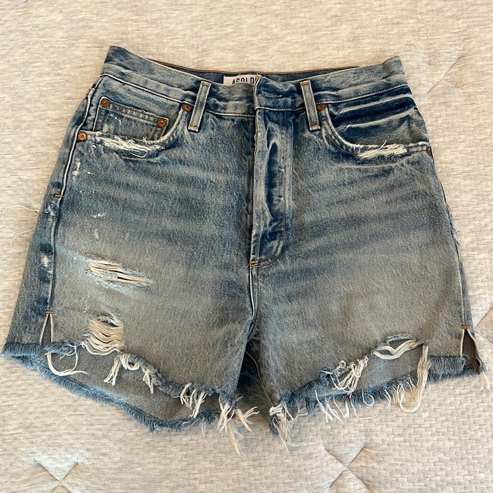 Agolde Dee Denim Shorts